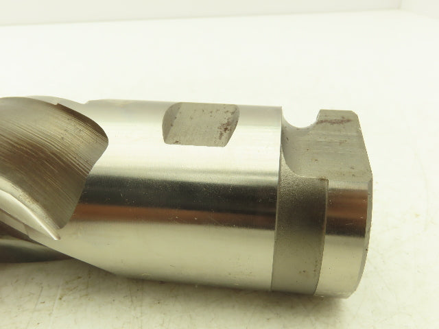 Putnam Tool PLAC-565-4 4 Flute Coarse Rough Single End Mill 2.5" Dia x 6" Flute