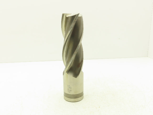 Putnam Tool PLAC-565-4 4 Flute Coarse Rough Single End Mill 2.5" Dia x 6" Flute