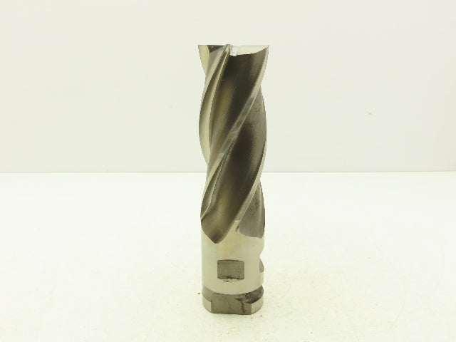 Putnam Tool PLAC-565-4 4 Flute Coarse Rough Single End Mill 2.5" Dia x 6" Flute