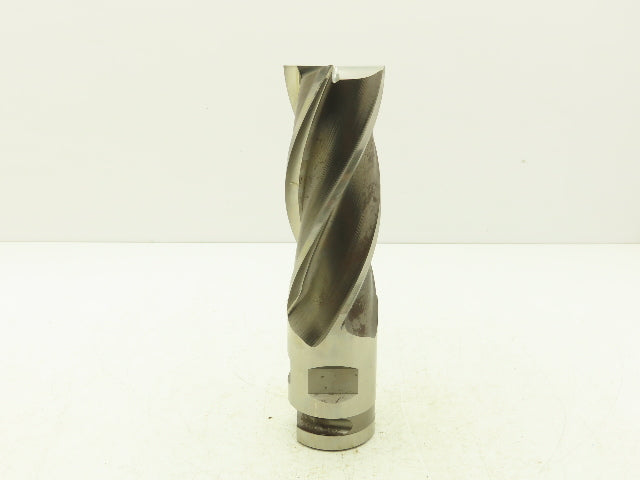 Putnam Tool PLAC-565-4 4 Flute Coarse Rough Single End Mill 2.5" Dia x 6" Flute
