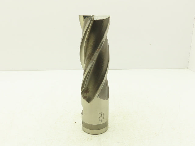 Putnam Tool PLAC-565-4 4 Flute Coarse Rough Single End Mill 2.5" Dia x 6" Flute