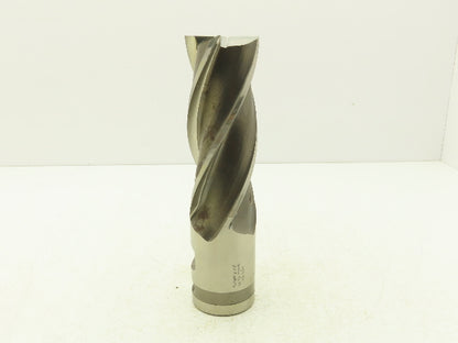 Putnam Tool PLAC-565-4 4 Flute Coarse Rough Single End Mill 2.5" Dia x 6" Flute