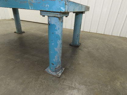 3" Top Steel Welding Layout Table 78x48" Fabrication Anti Splatter Work Bench