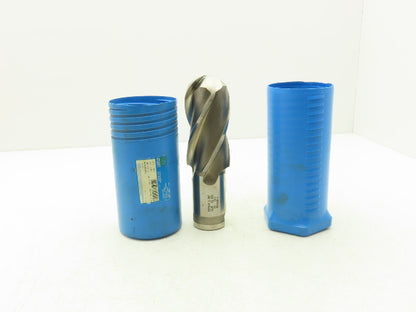 Putnam Tool P01035-1 4 Flute Coarse Rough Ball Nose End Mill 2.5" Dia x 5" Flute