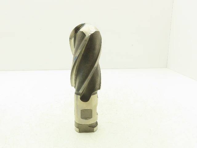 Putnam Tool P01035-1 4 Flute Coarse Rough Ball Nose End Mill 2.5" Dia x 5" Flute