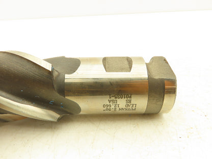 Putnam Tool P01035-1 4 Flute Coarse Rough Ball Nose End Mill 2.5" Dia x 5" Flute