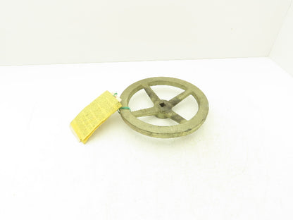 Hansen 50AW 1767C Hand Wheel Shut Off 10" 4 Spoke 5/8" Square Bore For Valves