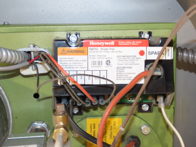 Thermo-Cycler Industrial Gas Fired Heater 400,000 BTU/Hr. Heating Unit 480V 3Ph