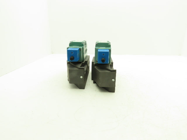Numatics I34BA400MP14X61 Pneumatic Air Solenoid Valve 4/2 150psi 24VDC Lot of 2