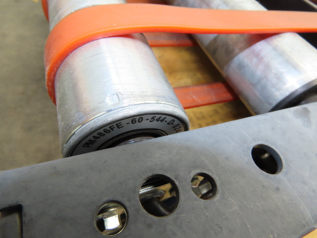 25"x 48" Power Roller Conveyor Air Lift Transfer Section 22"BF 24VDC Drive Cards