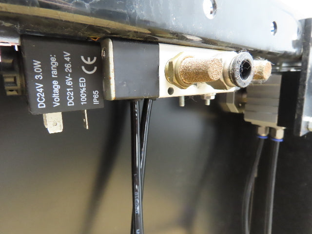 25"x 48" Power Roller Conveyor Air Lift Transfer Section 22"BF 24VDC Drive Cards