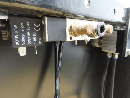 25"x 48" Power Roller Conveyor Air Lift Transfer Section 22"BF 24VDC Drive Cards