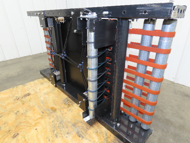 25"x 48" Power Roller Conveyor Air Lift Transfer Section 22"BF 24VDC Drive Cards