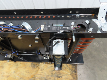 25"x 48" Power Roller Conveyor Air Lift Transfer Section 22"BF 24VDC Drive Cards