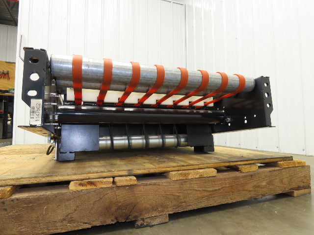 25"x 48" Power Roller Conveyor Air Lift Transfer Section 22"BF 24VDC Drive Cards