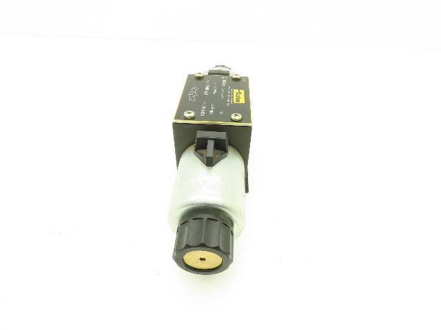 Parker D3W2CNJC4 Hydraulic Directional Control Solenoid Valve 3-Pos 24VDC D05