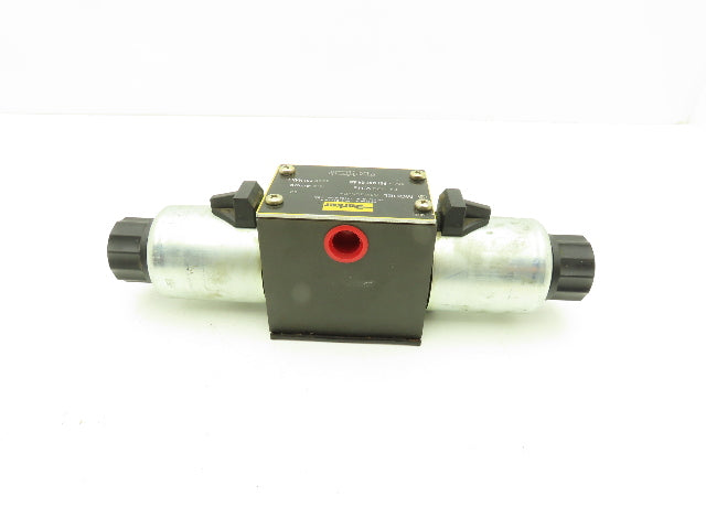 Parker D3W2CNJC4 Hydraulic Directional Control Solenoid Valve 3-Pos 24VDC D05