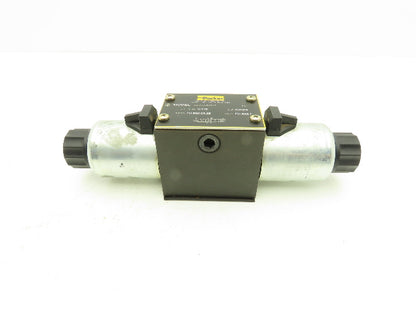 Parker D3W2CNJC4 Hydraulic Directional Control Solenoid Valve 3-Pos 24VDC D05