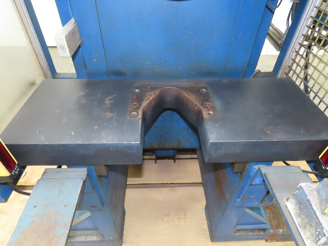Hypercyl HPS20 Pneumatic Over Hydraulic 20 Ton Press 6" Stroke Punch Die C Frame
