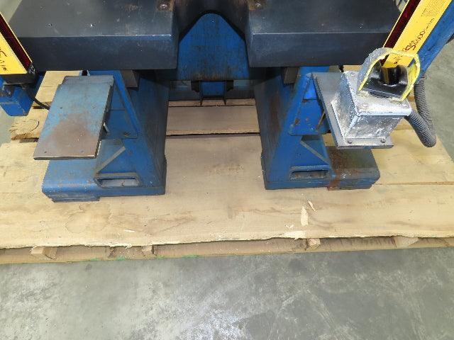 Hypercyl HPS20 Pneumatic Over Hydraulic 20 Ton Press 6" Stroke Punch Die C Frame