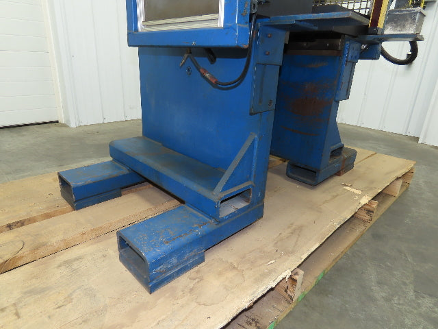 Hypercyl HPS20 Pneumatic Over Hydraulic 20 Ton Press 6" Stroke Punch Die C Frame