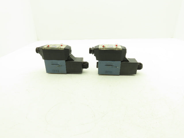 Continental Hydraulics Hydraulic Solenoid Valve 24VDC D03 Lot of 2