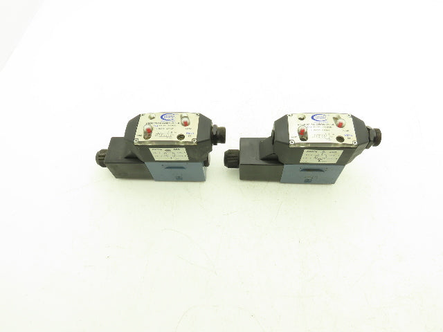 Continental Hydraulics Hydraulic Solenoid Valve 24VDC D03 Lot of 2