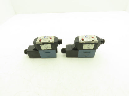 Continental Hydraulics Hydraulic Solenoid Valve 24VDC D03 Lot of 2