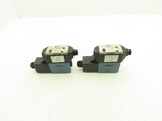 Continental Hydraulics Hydraulic Solenoid Valve 24VDC D03 Lot of 2