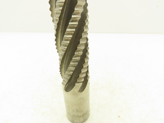Brubaker Tool 93877 Acculead 6 Flute Coarse Pitch Rougher 1.25 DIA X 4" LOC