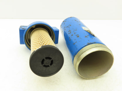 Parker HN3S-3PUA Finite Compressed Air Filter 3/4"NPT Aluminum Housing 500psi