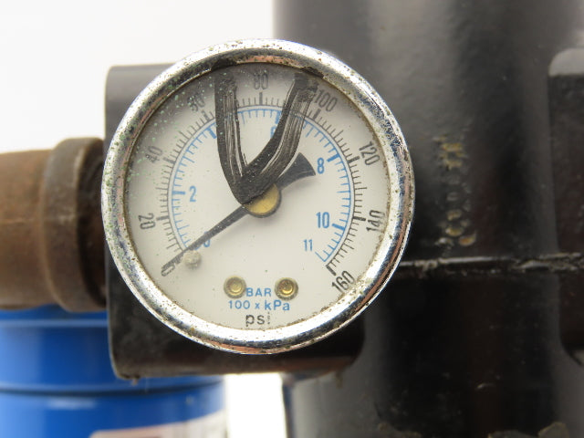 Parker HN3S-3PUA Finite Dual Compressed Air Filter & Regulator 3/4"NPT Aluminum