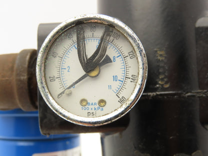 Parker HN3S-3PUA Finite Dual Compressed Air Filter & Regulator 3/4"NPT Aluminum