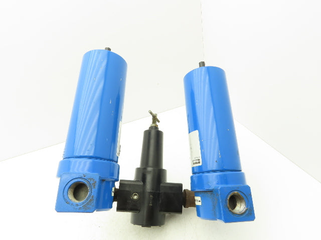 Parker HN3S-3PUA Finite Dual Compressed Air Filter & Regulator 3/4"NPT Aluminum