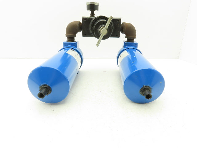 Parker HN3S-3PUA Finite Dual Compressed Air Filter & Regulator 3/4"NPT Aluminum