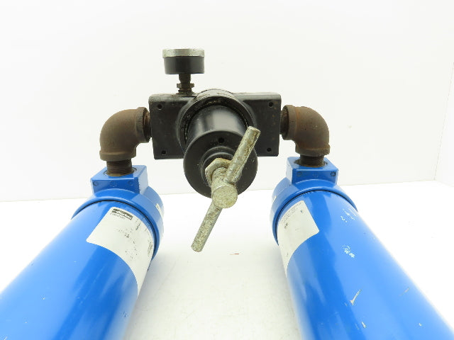 Parker HN3S-3PUA Finite Dual Compressed Air Filter & Regulator 3/4"NPT Aluminum