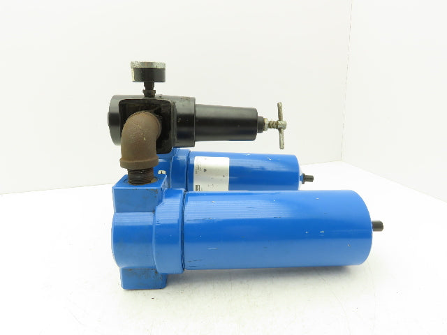 Parker HN3S-3PUA Finite Dual Compressed Air Filter & Regulator 3/4"NPT Aluminum