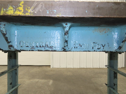 Central Iron FDY Steel Welding Layout Table 72x36" Cast Iron Wilton 4-1/2" Vise