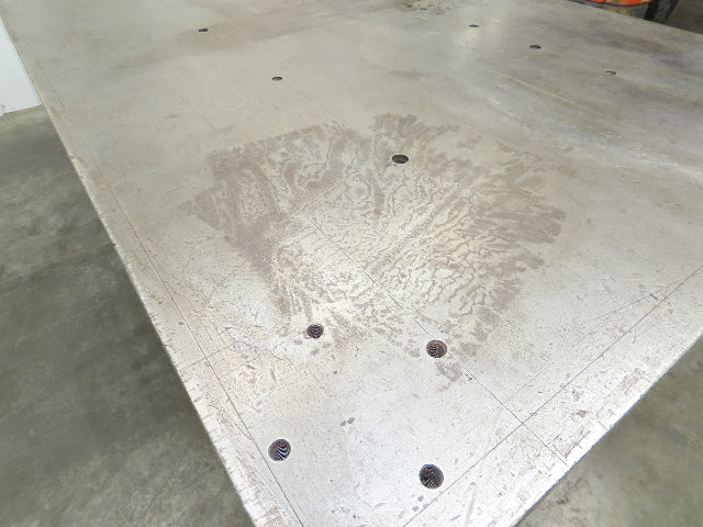 Central Iron FDY Steel Welding Layout Table 72x36" Cast Iron Wilton 4-1/2" Vise