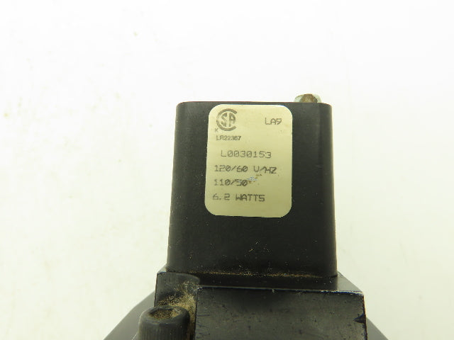 Parker 4532BHXXAAAA53 Hydraulic Directional Control Solenoid Valve w/Base 120VAC