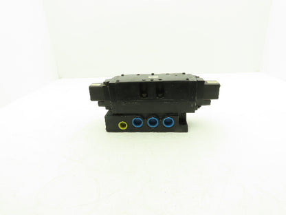 Parker 4532BHXXAAAA53 Hydraulic Directional Control Solenoid Valve w/Base 120VAC