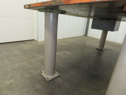 Welding Layout Table 1-1/4" Top Steel Fabrication Work Bench 84x44" Vise 6"