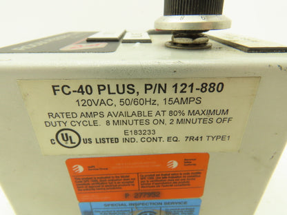 Rodix FC-40 Plus Feeder Cube Vibratory Feed Variable Speed Controller 15A 120V