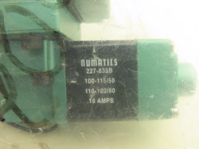 Numatics 91956U Pneumatic Solenoid Valve 150psi 120VAC