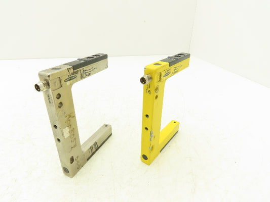 Banner SLM80P6Q Fork Slot Proximity Sensor Fixed-Distance 80mm Width  Lot of 2