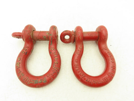 Crosby WLL9-1/2T Lifting Shackle with 1-1/4" Pin Lot of 2