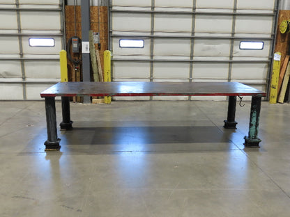 1-3/4" Thick Top Steel Fabrication Welding Layout Table Work Bench 128"x48"x34"