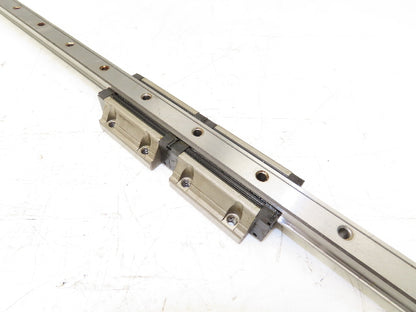 THK SHS25C Linear Bearing 2-Block LM Guide Rail 1600mm 62-7/8"L