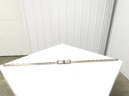 THK SHS25C Linear Bearing 2-Block LM Guide Rail 1600mm 62-7/8"L