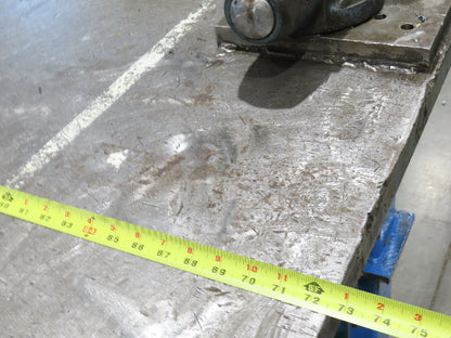 1-3/4" Thick Top Steel Welding Layout Table Work Bench 120"x72"x33" Wilton Vise
